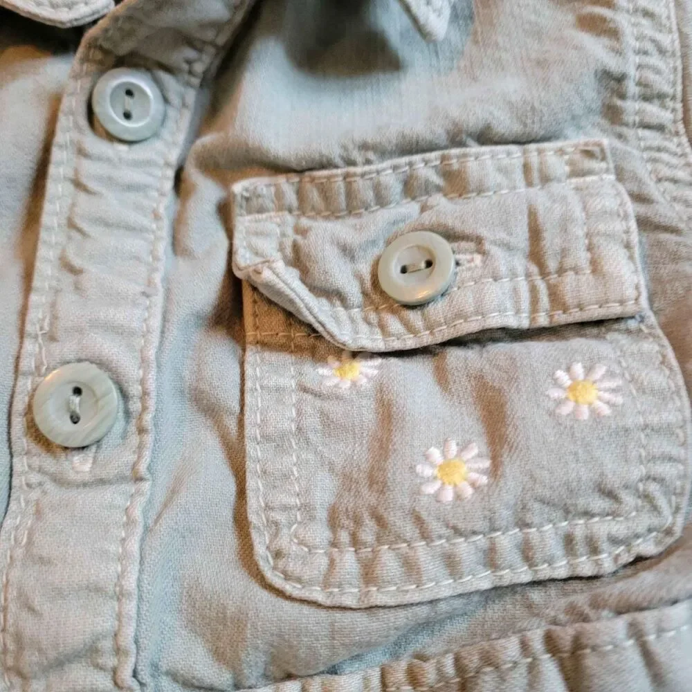 Girls Size 6-12 Months Gymboree overalls